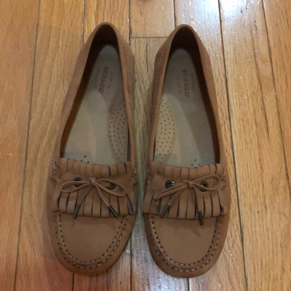 Sebago Harper Kiltie Brown Leather Shoes